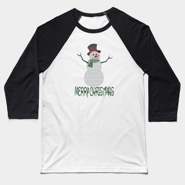 christmas Baseball T-Shirt by bratshirt